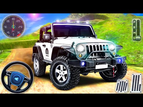 Luxury Offroad Jeep Driver Adventure - SUV 4x4 Driving Stunts Simulator - Best Android GamePlay #2