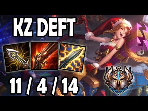 KZ Deft JINX vs KAISA [ ADC ] Lol Challenger Korea