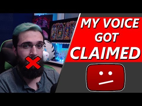 Youtube Copyright Claimed My Voice ~ What's Going On?