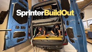 SPRINTER BUILD SERIES | Flooring Already Done | VANCITY VANLIFE