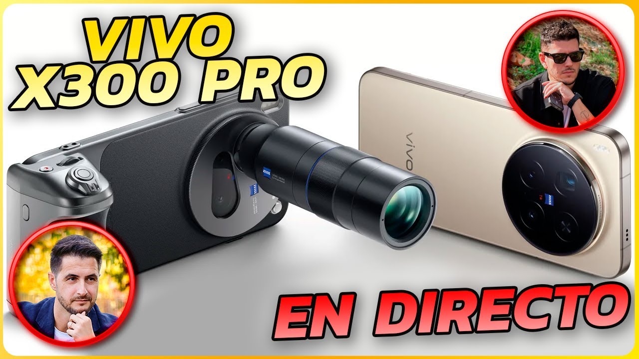 VIVO X300 Series en DIRECTO | ¿La CÁMARA del AÑO?