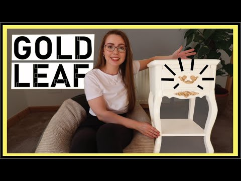 How to Gold Leaf Furniture