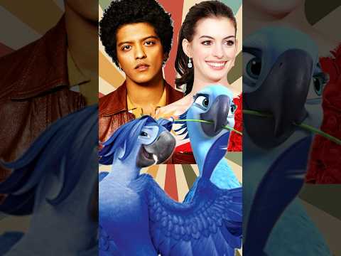 Rio 2 Voice actors  #dreamwork #rio #voice acting #movie #rio2 #brunomars #subscribe #sudhan