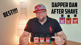 DIE BESTEN AFTER SHAVE | DAPPER DAN - Blue & Green & Gentle | Nassrasur / Rasierwasser