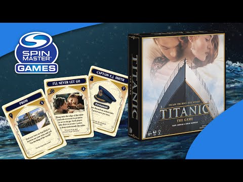 How To Play TITANIC The Movie Strategy Party Game from Spin Master Games - YouTube