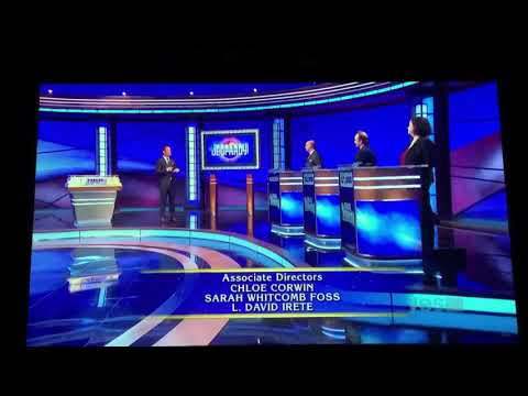 Jeopardy, short end credits - Jon Spurney Day 2 (3/2/21)