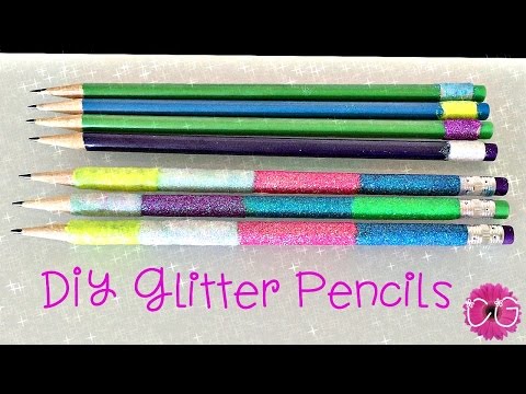 DIY Glitter Pencils - Instructables
