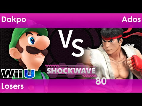 SW Plano 80 - FX | Dakpo (Luigi) vs Ados (Ryu) Losers - Smash 4