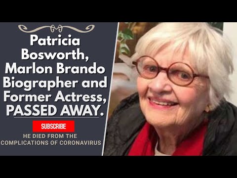 Patricia Bosworth Dies At Age 86.