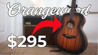 Video thumbnail for The Best Budget Acoustic? Orangewood Oliver Live by Justin Tutor