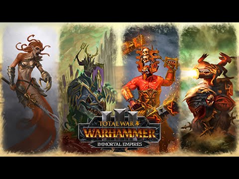 Meme-dusa vs Meta Cannon - Dark Elves vs Khorne // Total War: WARHAMMER 3