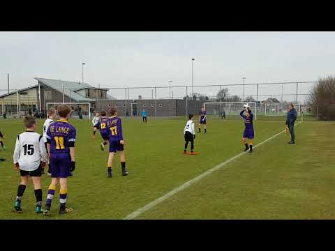 2e Ronde: KMD JO13-1 vs VVSB JO13-1, 17-2-2018, 1e helft