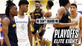 5 Stars FACE OFF In MUST WIN Playoff Game!! Isaiah Collier Vs Ace Bailey WAS A MOVIE 🍿
