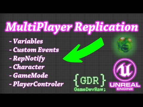 Multiplayer Replication Basics in Unreal Engine - Variables, Events, Classes explained! - UE5 / UE4
