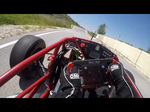 Formula Sae trackday test FAST LAP without wings