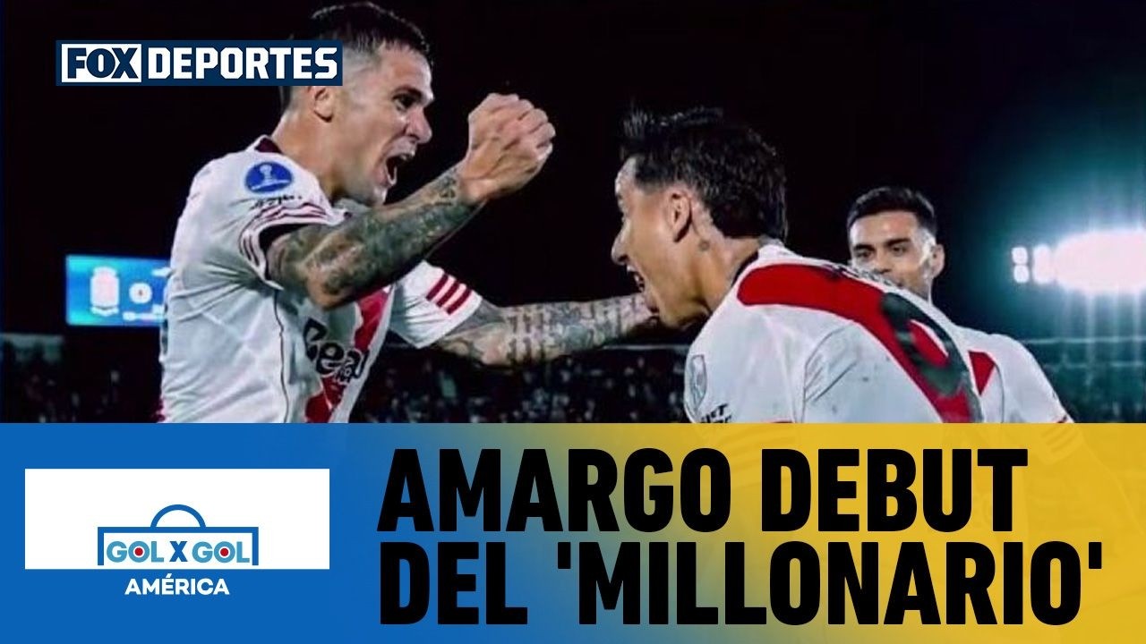 😱 BLOOMING 1-1 RIVER PLATE | Amargo debut del 'Millonario' en Copa Sudamericana | GolXGol
