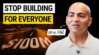 Thumbnail for The Reason a Lot of Customers Isn't the Point | a16z, Anish Acharya