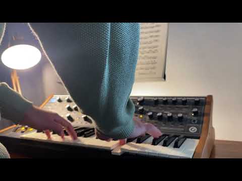 Prelude from Cello Suite No. I in G, BWV 1007, on the Moog