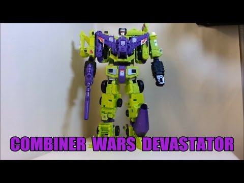 Transformers Generations: Combiner Wars Devastator Review! Bert the Stormtrooper Reviews!