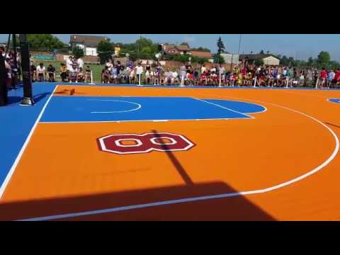 Campo Casali Supersoft donato da Gallinari a Graffignana