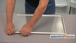 How To Frigidaire/Electrolux Refrigerator Front Shelf Trim 240357703
