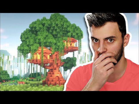 I Built a MASSIVE TREE HOUSE in Minecraft...
