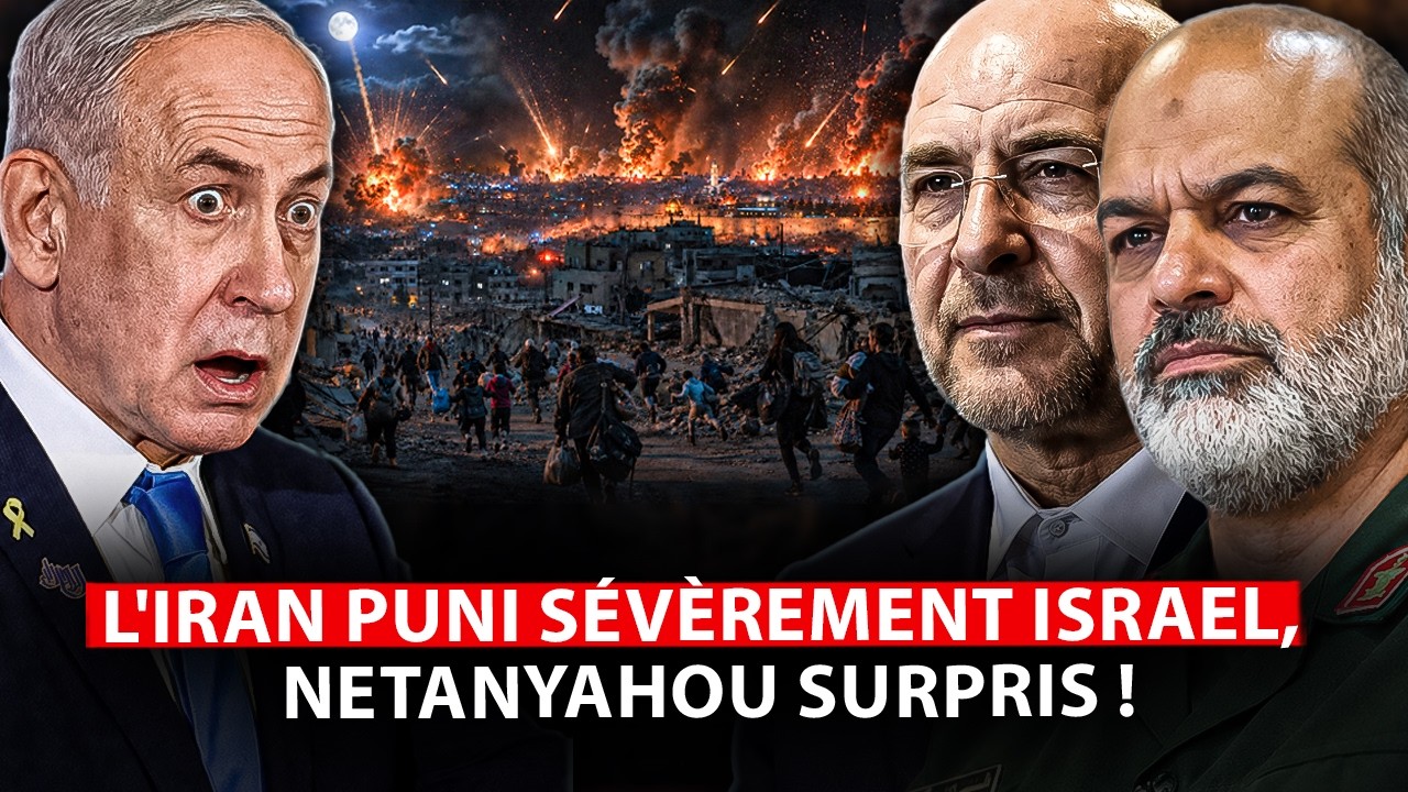 Israël choqué par la puissance de l'Iran, la violente riposte de Téhéran.