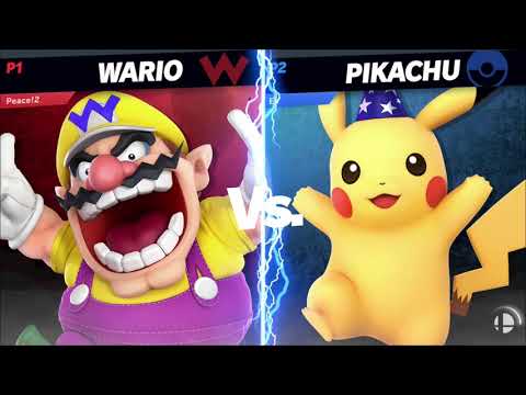 UNS 2.1 - Peace!2 (Wario) vs Evan D (Bowser, Pikachu) Winners Quarterfinals - SSBU