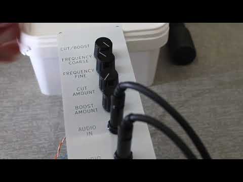 DIY Analog Parametric EQ test