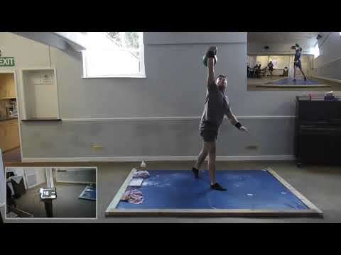 Heaviest weight lifted by Turkish Get-Up in 1hr world record