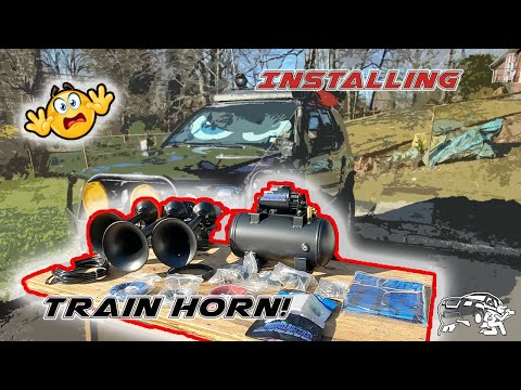 Unboxing and installing Flatlaw 127H Train Horn Kit