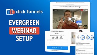 Evergreen Webinar Setup in Clickfunnels 2.0 - Step-by-Step Clickfunnels 2.0 Tutorial