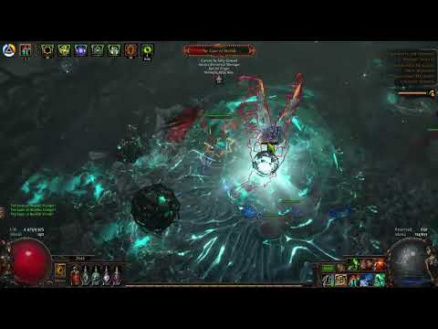 The Eater of Worlds boss SSFHC - PoE 3.19 Lake of Kalandra - Spectral Helix Champion