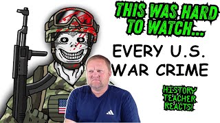 Every Major US War Crime, in 20 Minutes | The Paint Explainer | History Teacher Reacts