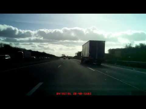 Autobahn 4 Köln Richtung Aachen (von Elsdorf nach Düren)