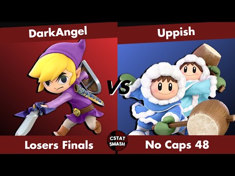 NO CAPS #48 Losers Finals- DarkAngel (Toon Link) vs Uppish (Ice Climbers) SSBU Tournament