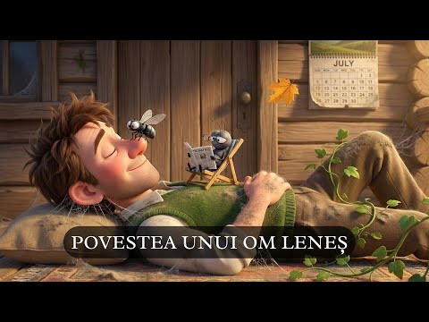 POVESTEA UNUI OM LENEȘ - Aventurile incredibile din Satul Lenevești - Poveste pentru copii