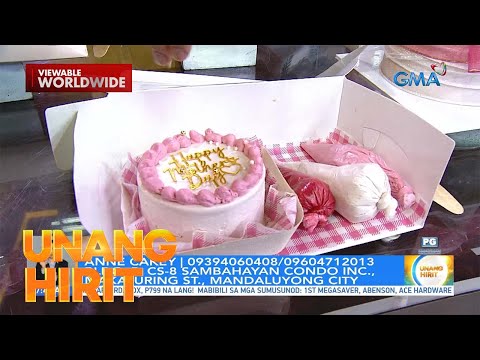 Cake-kaibang regalo para kay nanay! Unang Hirit
