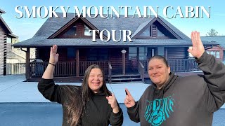 SMOKY MOUNTAIN CABIN TOUR IN PIGEON FORGE, TN | A NIGHT SPENT WITH US IN THE CABIN