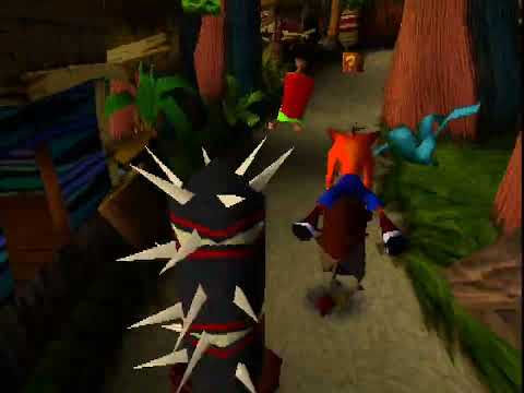 Crash Bandicoot - Hog Wild - PS1 - Emulated on Android using Retoarch