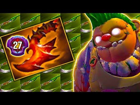 INSANE 19KILLS - ONE FLESH HEAP PER MIN | LVL27 MASTER PUDGE PERSONA VS CLINKZ MID | Pudge Official