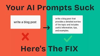 Your AI Prompts Suck. Here's The Fix (Free Chrome Extension)