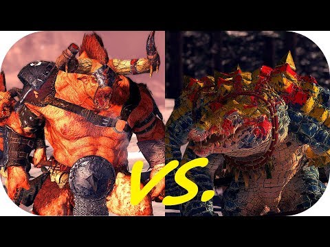 Total War: Warhammer II ♦ Fight Club ♦ Minotaurs vs. Kroxigors