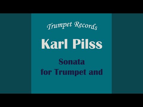 Karl Pilss: Sonata for Trumpet and Piano: II. Adagio: Accompaniment, Play-along, Backing track