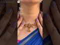 Light Weight Antique Necklace Nandijewels Neckalce Gold Jewellery