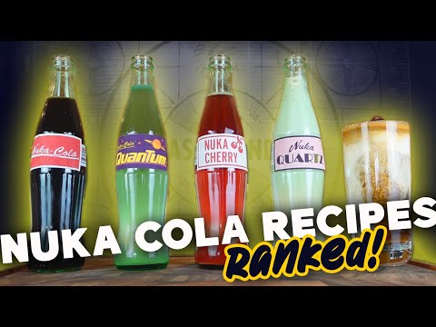 Making, Tasting, and Ranking Nuka Cola Recipes