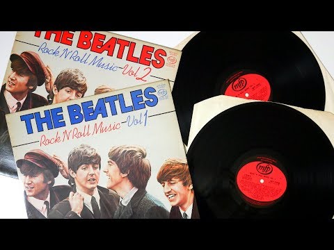 The Beatles ‎- Rock 'N' Roll Music Vol. 1 & Vol. 2 - Vinyl Unboxing