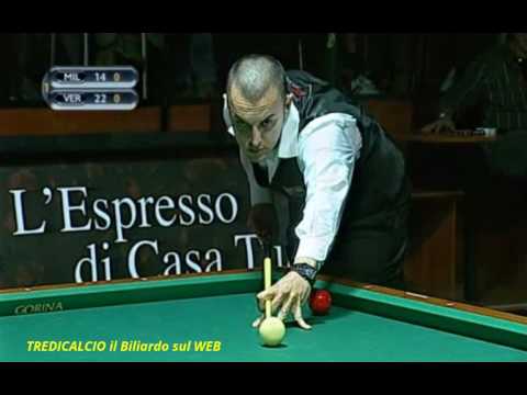 LOPEZ vs ROMEO - 5^ Tappa 9°Campionato Biliardo a Squadre 2012 RHO