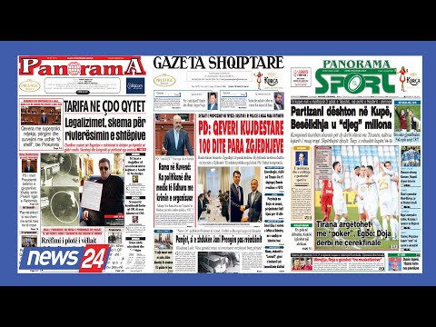 13 shkurt, 2020  "Shtypi i dites" në News24 - "Koha për t'u zgjuar" nga Bashkim Hoxha