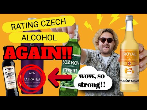trying CZECH alcohol and rating it ......  AGAIN (egg liquor 10000000 percent bad)